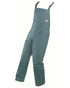 Olive Green coloured Seal Flex Bib Overtrousers on white background