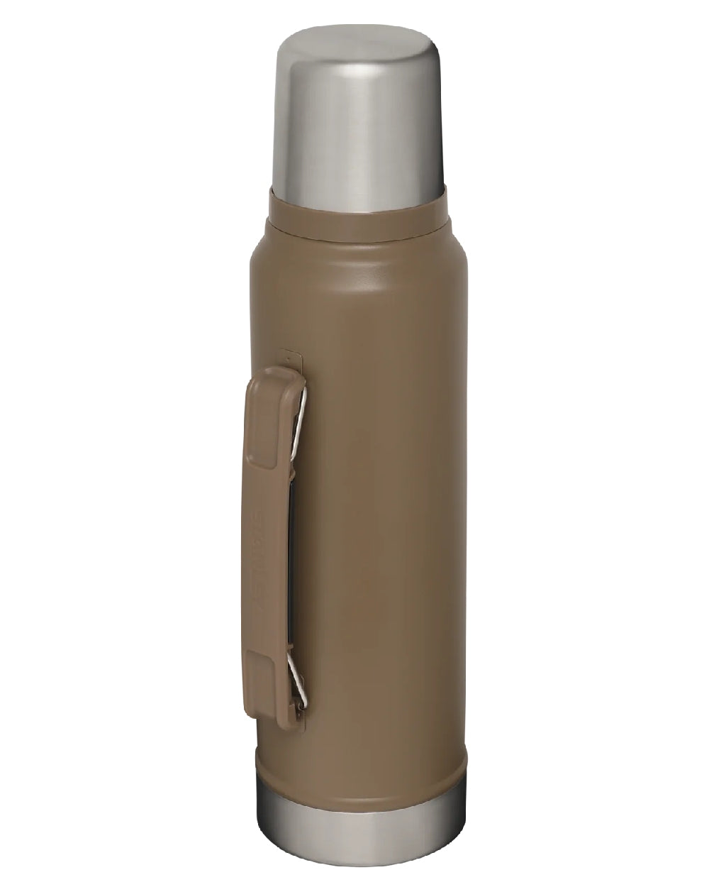 Peter Perch Tan coloured Stanley Classic Legendary Bottle 1.0L on white background