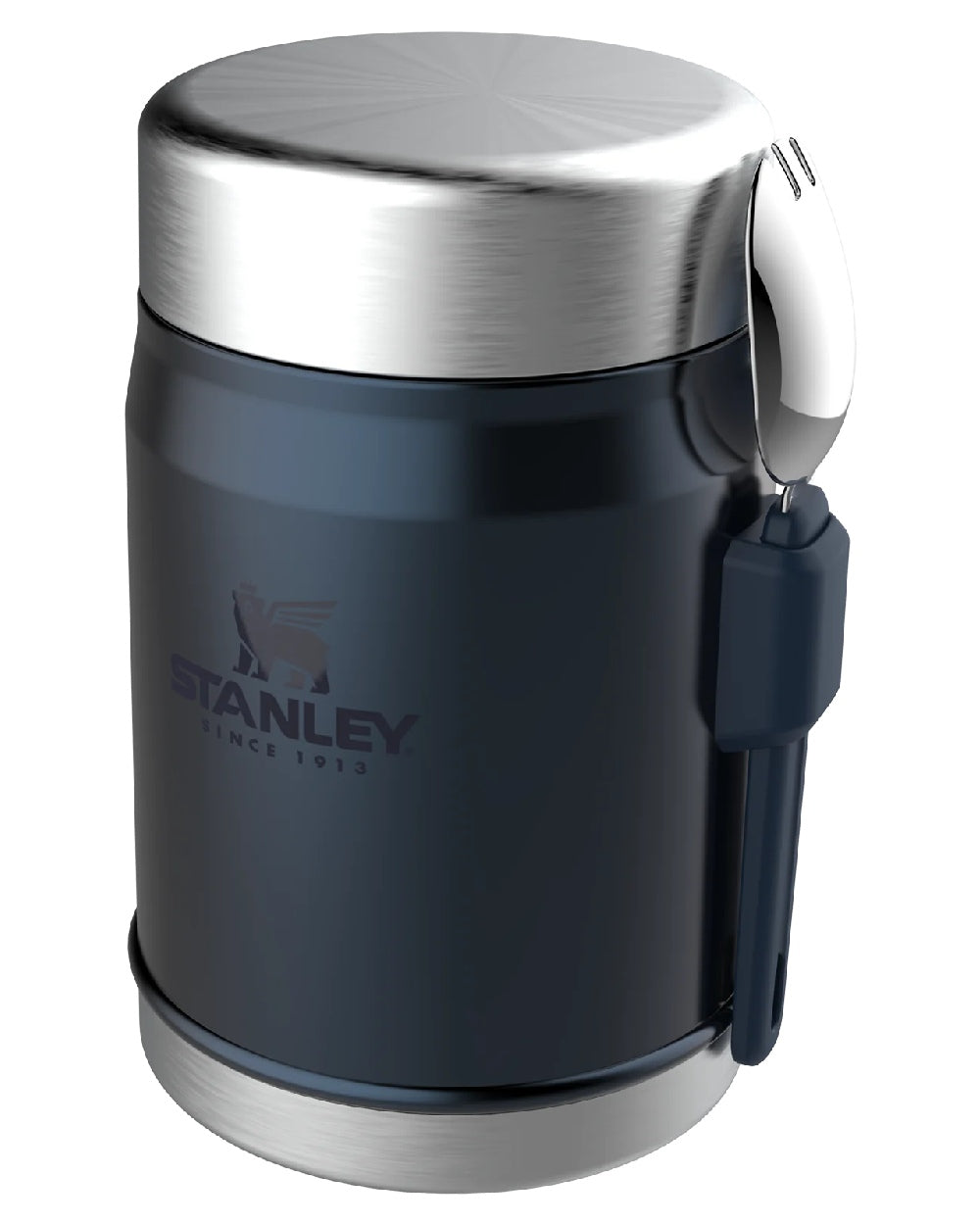 Nightfall coloured Stanley Classic Legendary Food Jar and Spork 0.4L on white background