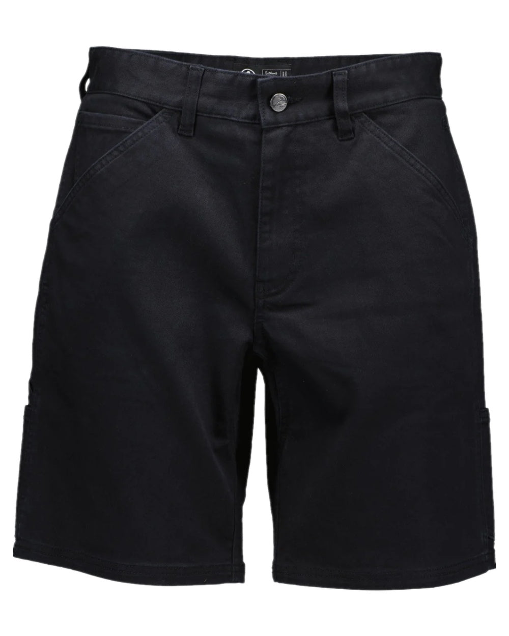 Black Coloured Swanndri Mens Glenbrook V3 Work Short on white background