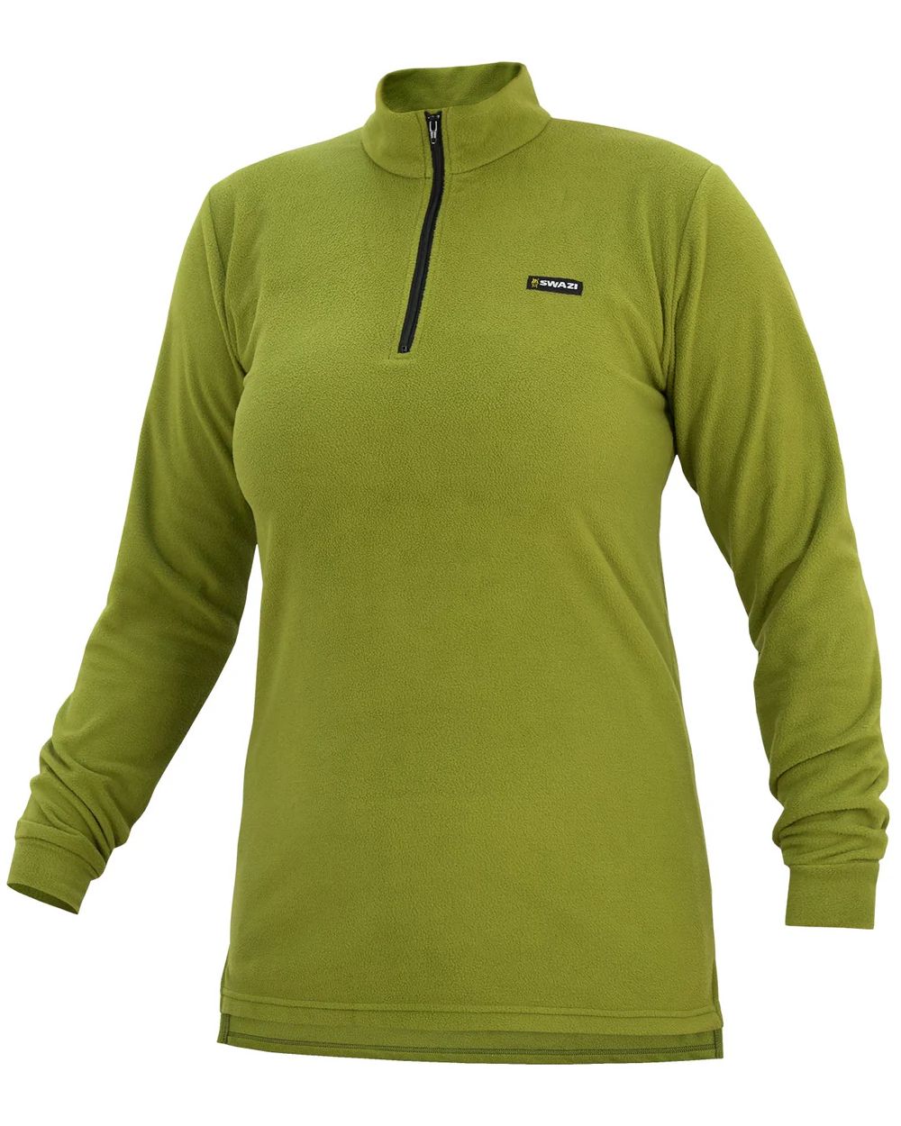 Waxeye Green coloured Swazi Leithen Top on white background