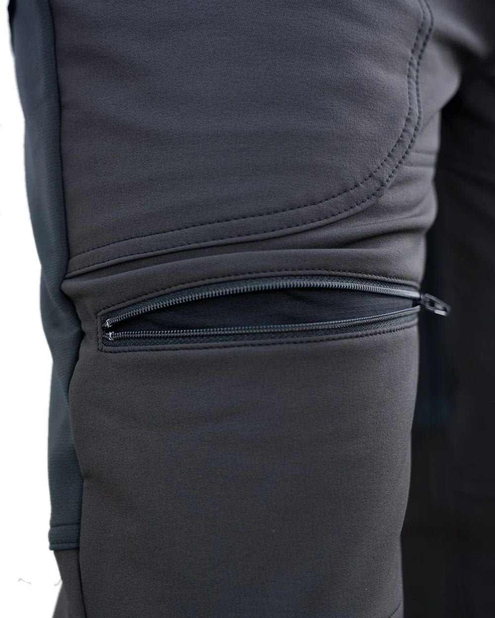 Iron Sand coloured Swazi Mens Forest Pants on white background