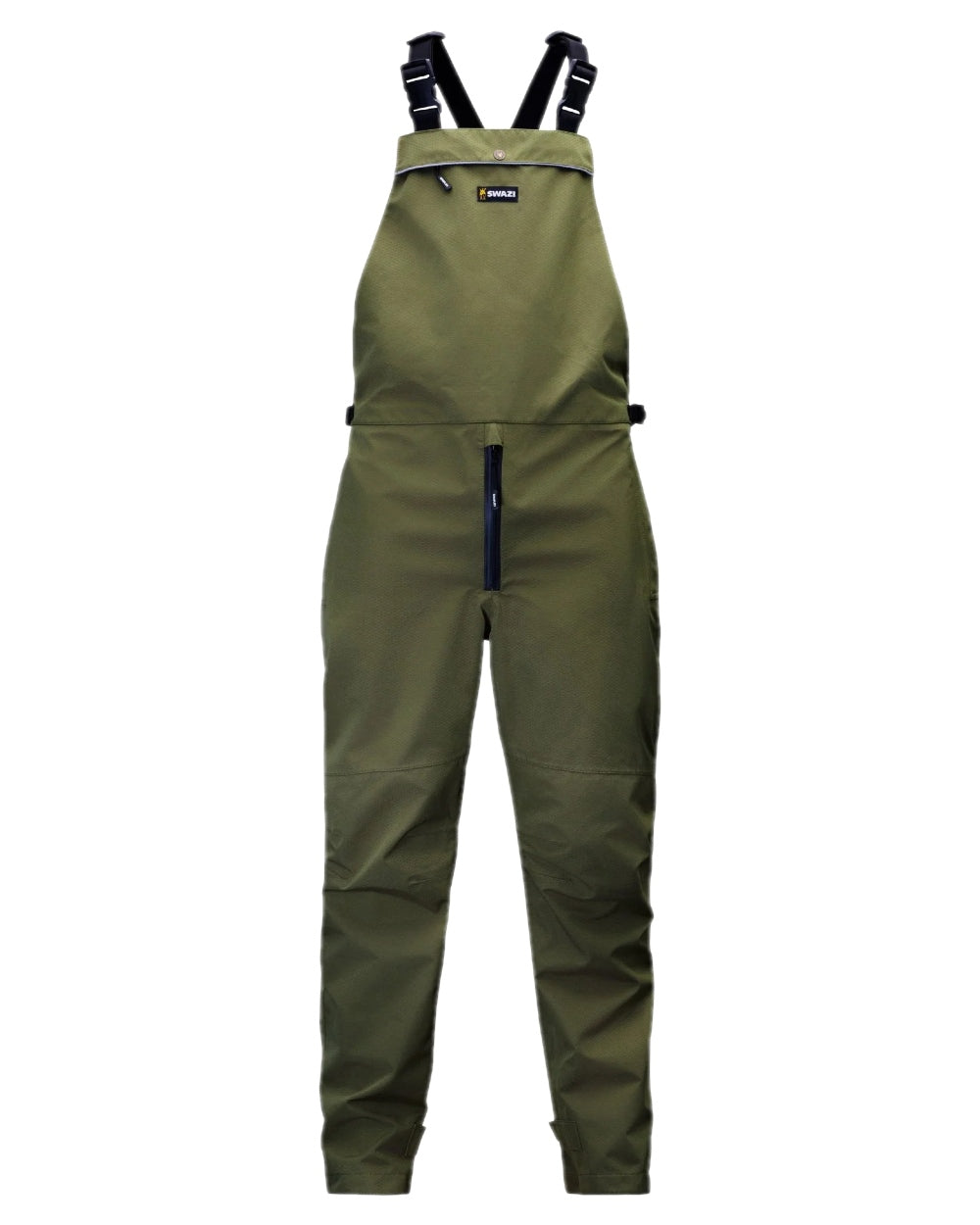 Ranger coloured Swazi Mens Torrent Bib Overpants on white background
