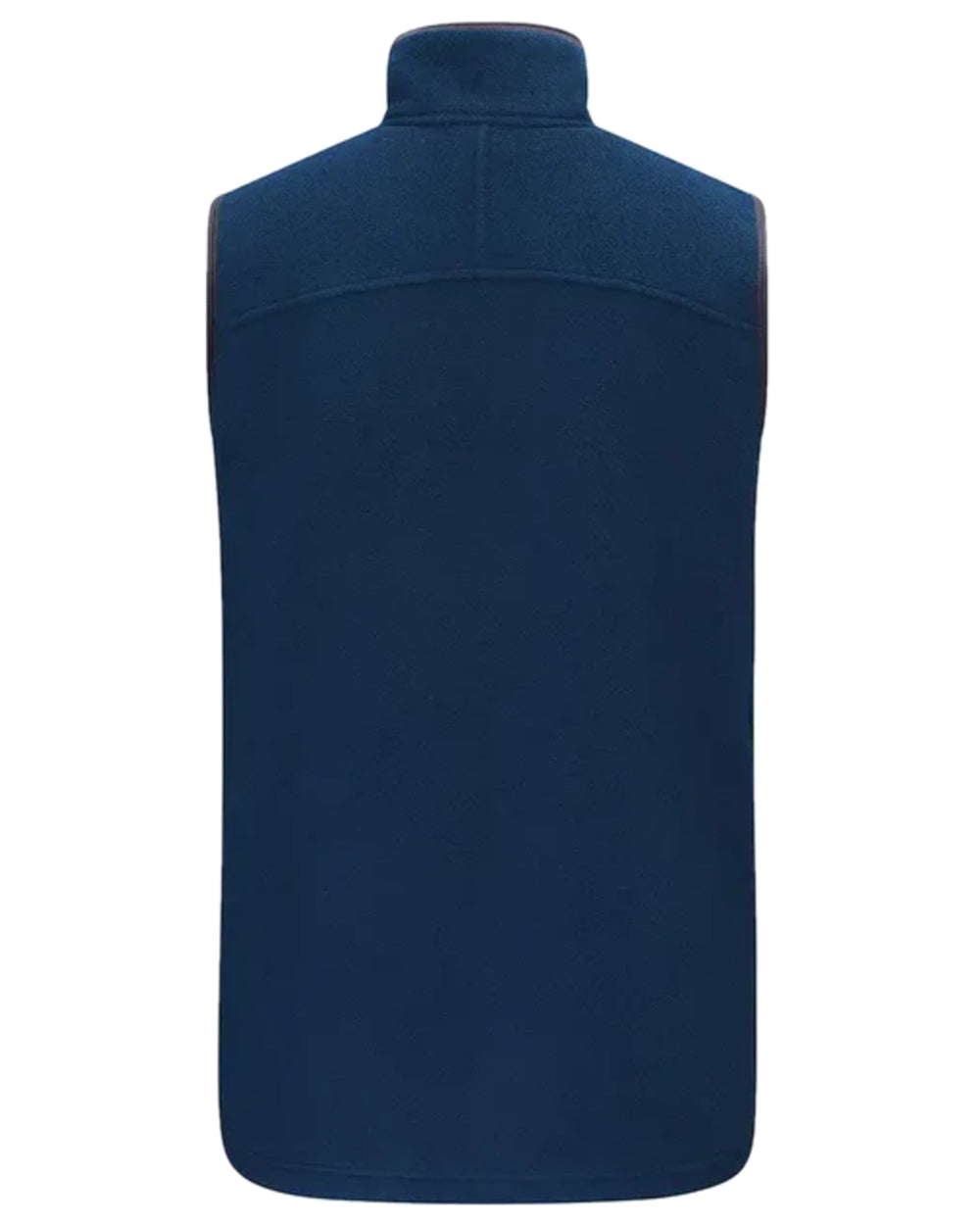 Midnight Coloured Swazi Sherpa Vest on white background