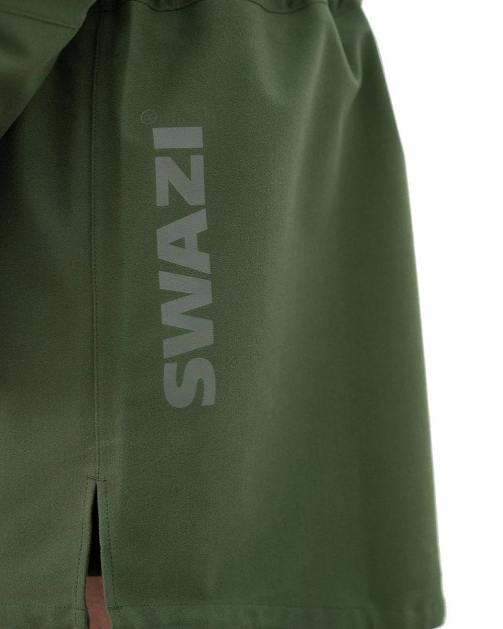 Olive Coloured Swazi Tahr Xp Smock on white background