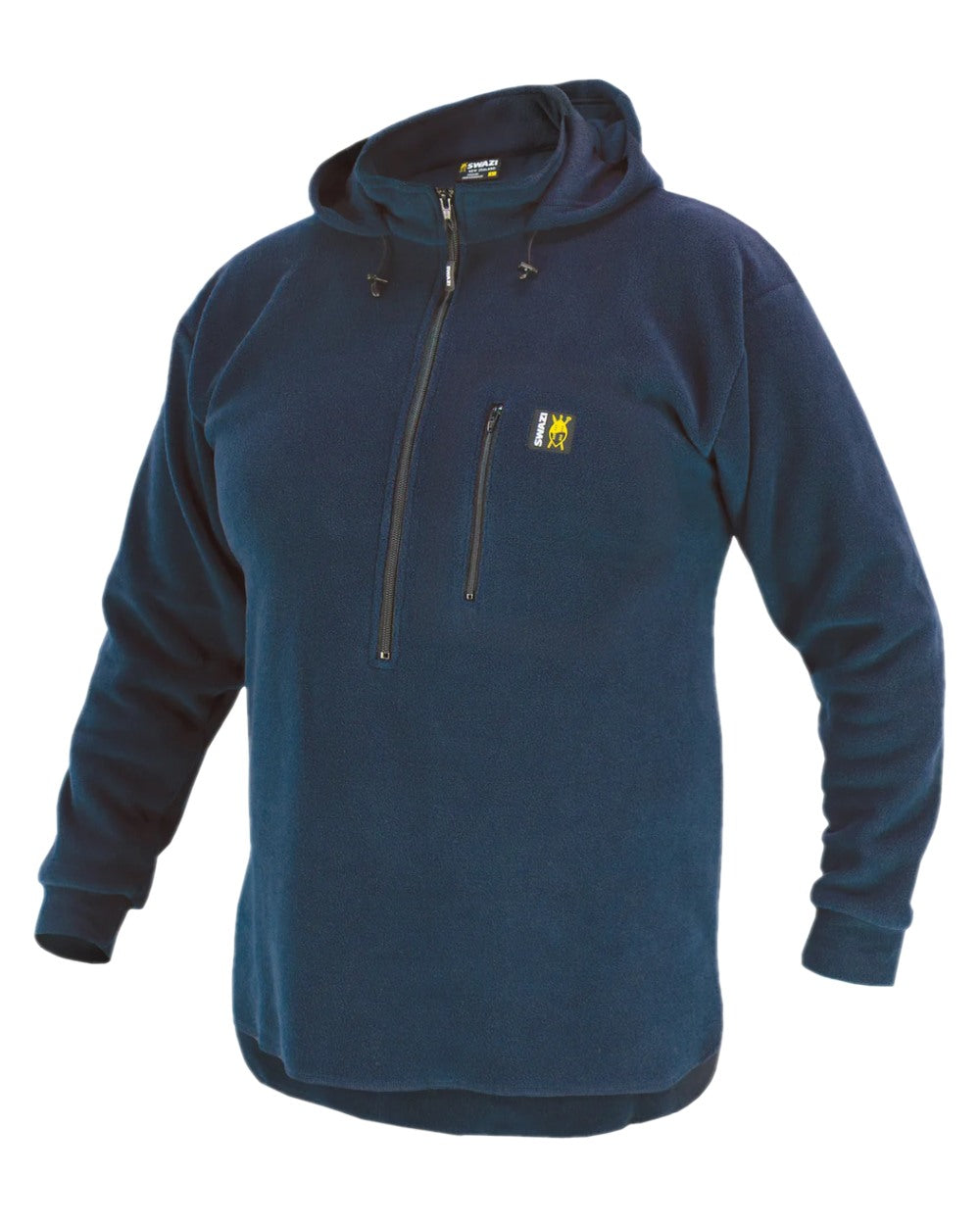 Navy Coloured Swazi The Hood on white background