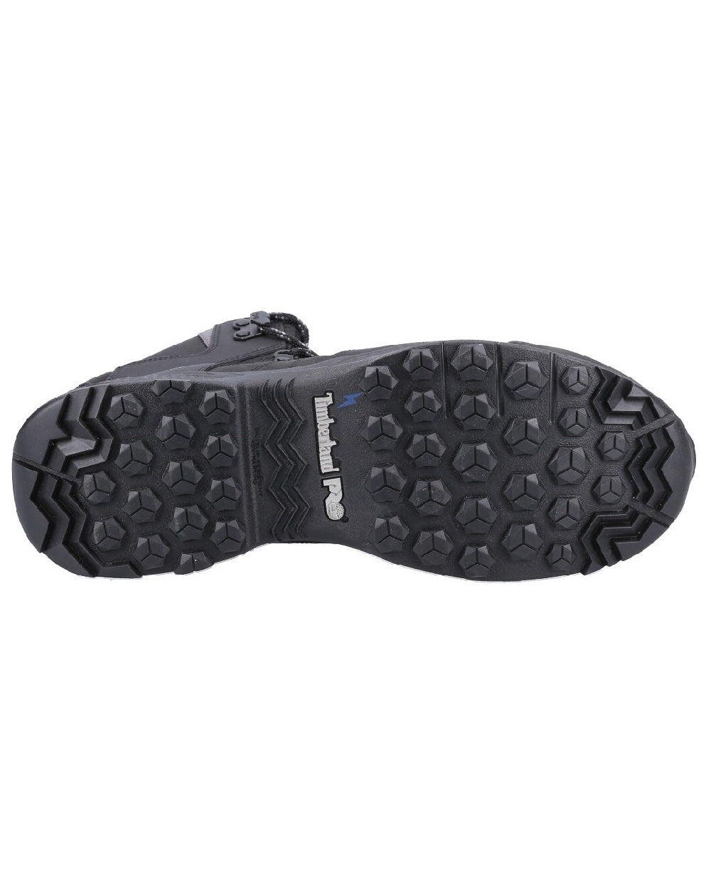 Black coloured Timberland Pro Switchback Work Boots on white background