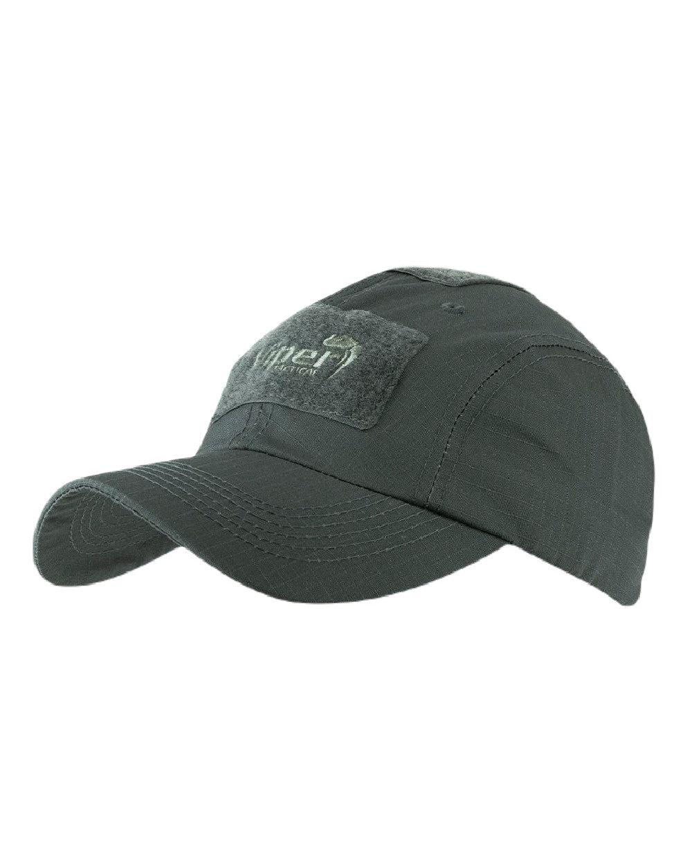 Titanium Coloured Viper Elite Baseball Hat on white background