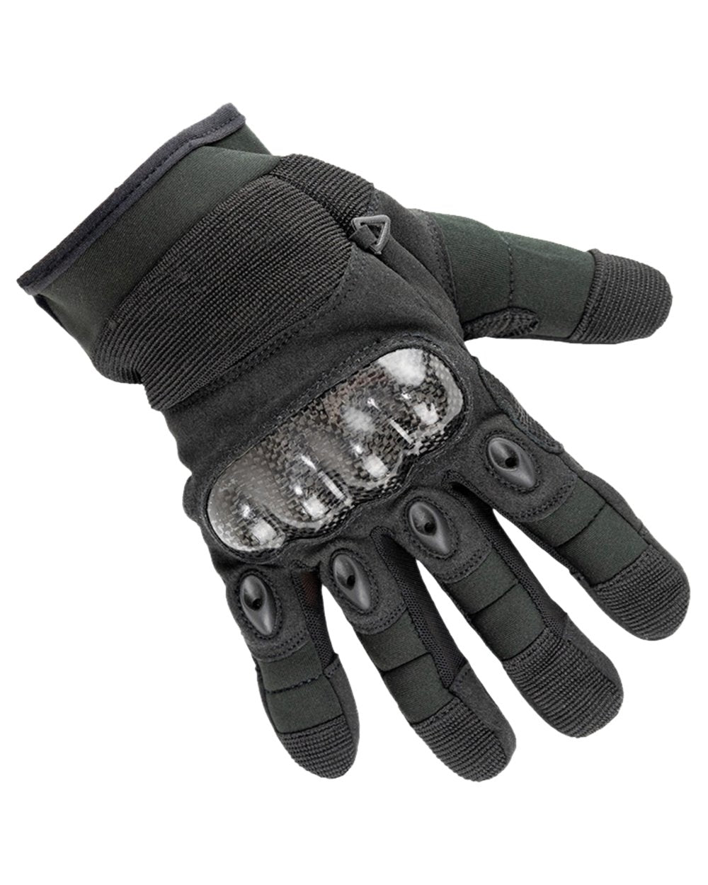 Black Coloured Viper Elite Gloves on white background