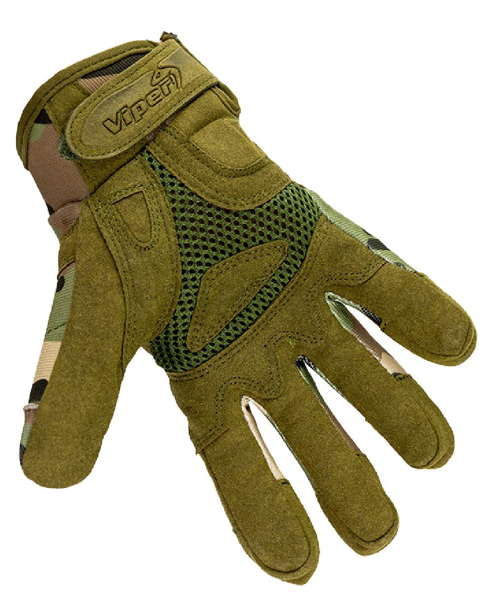 VCAM Coloured Viper Elite Gloves on white background