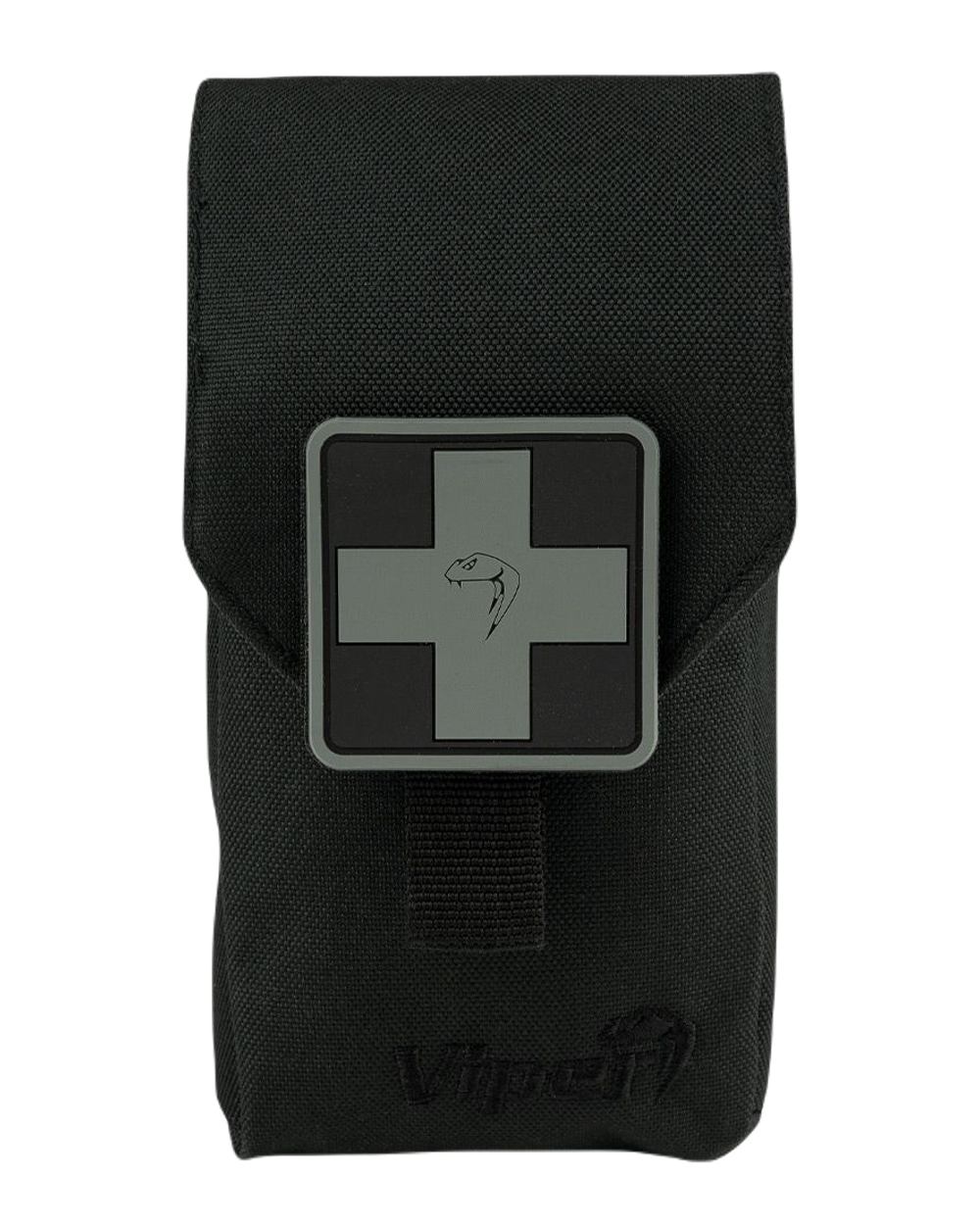 Black Coloured Viper First Aid Kit on white background
