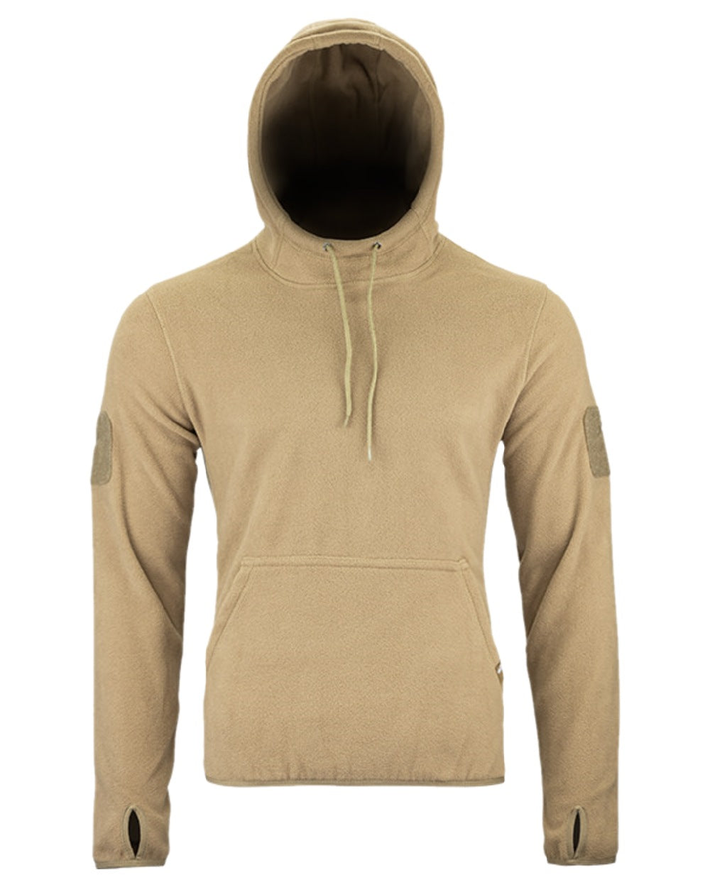 Coyote Coloured Viper Fleece Hoodie on white background