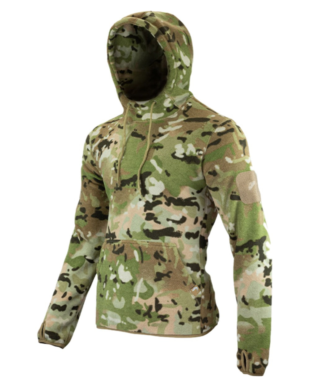 VCAM Coloured Viper Fleece Hoodie on white background