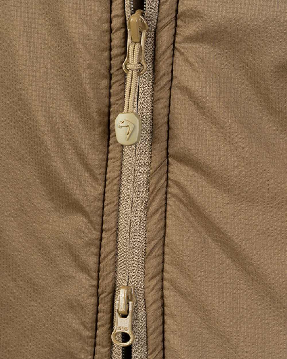 Dark Coyote Coloured Viper Frontier Jacket on white background