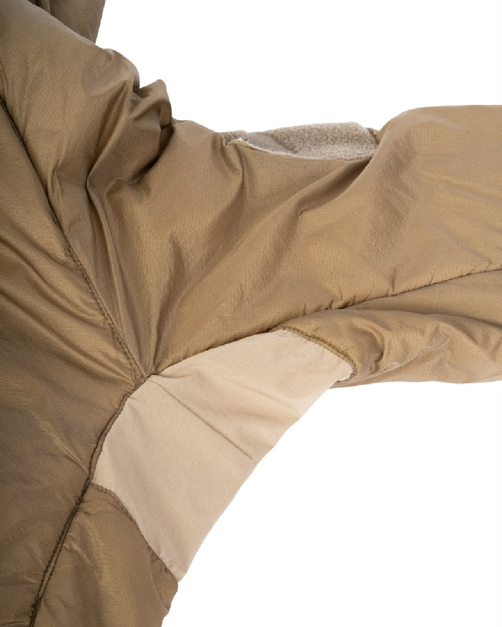 Dark Coyote Coloured Viper Frontier Jacket on white background