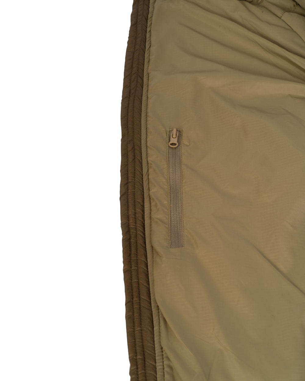 Dark Coyote Coloured Viper Frontier Jacket on white background