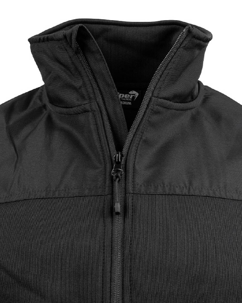 Black Coloured Viper Gen 2 Special Ops Fleece Jacket on white background