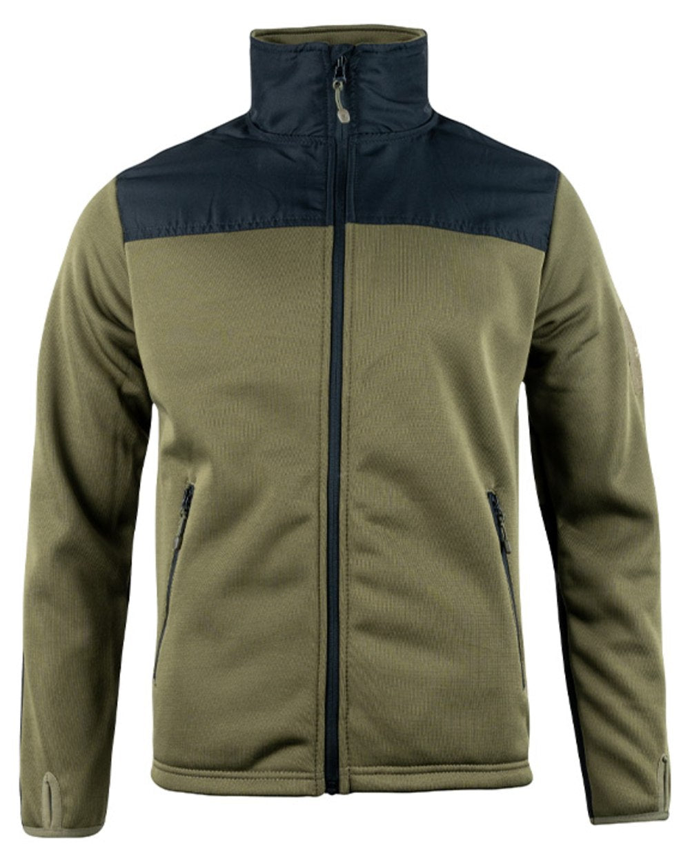 Green Coloured Viper Gen 2 Special Ops Fleece Jacket on white background