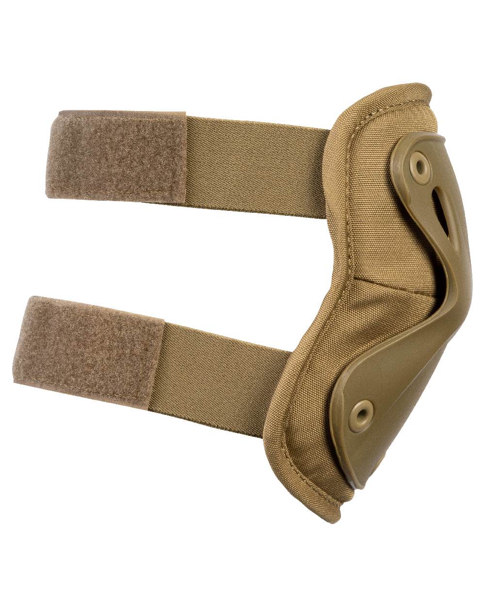 Coyote Coloured Viper Hard Shell Knee Pads on white background