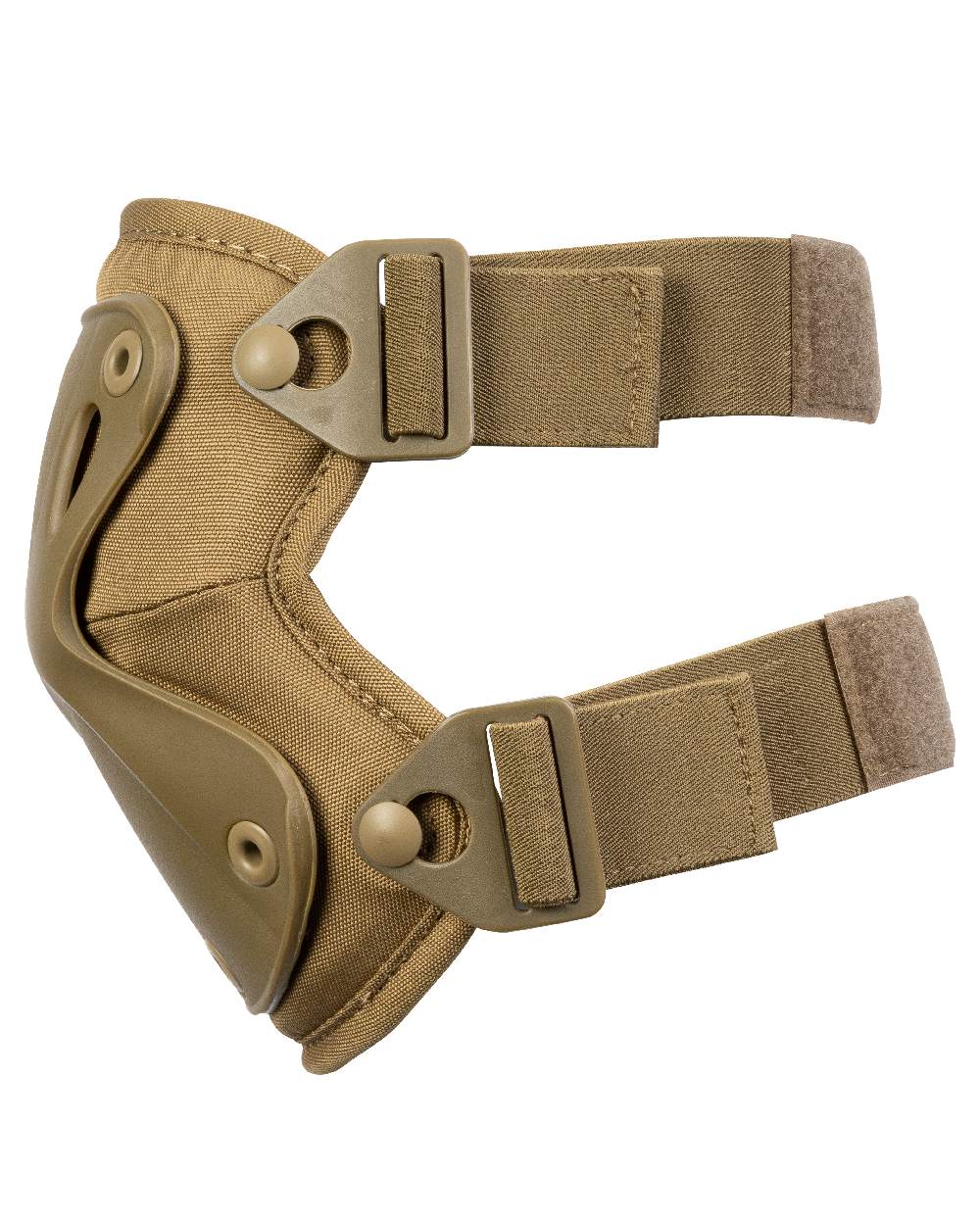 Coyote Coloured Viper Hard Shell Knee Pads on white background