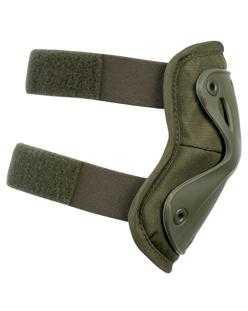 Green Coloured Viper Hard Shell Knee Pads on white background