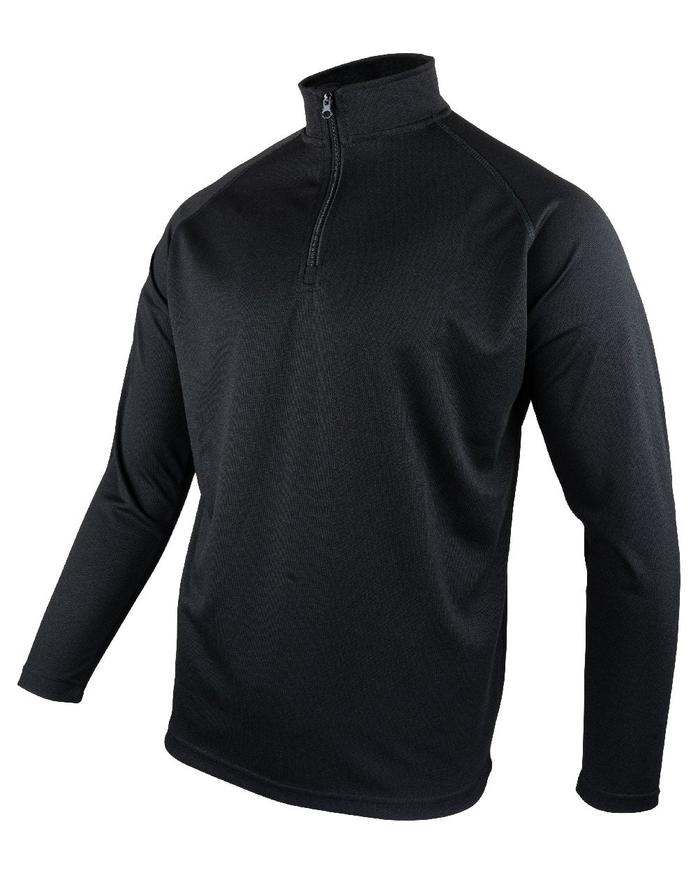 Black Coloured Viper Mesh-Tech Armour Top on white background