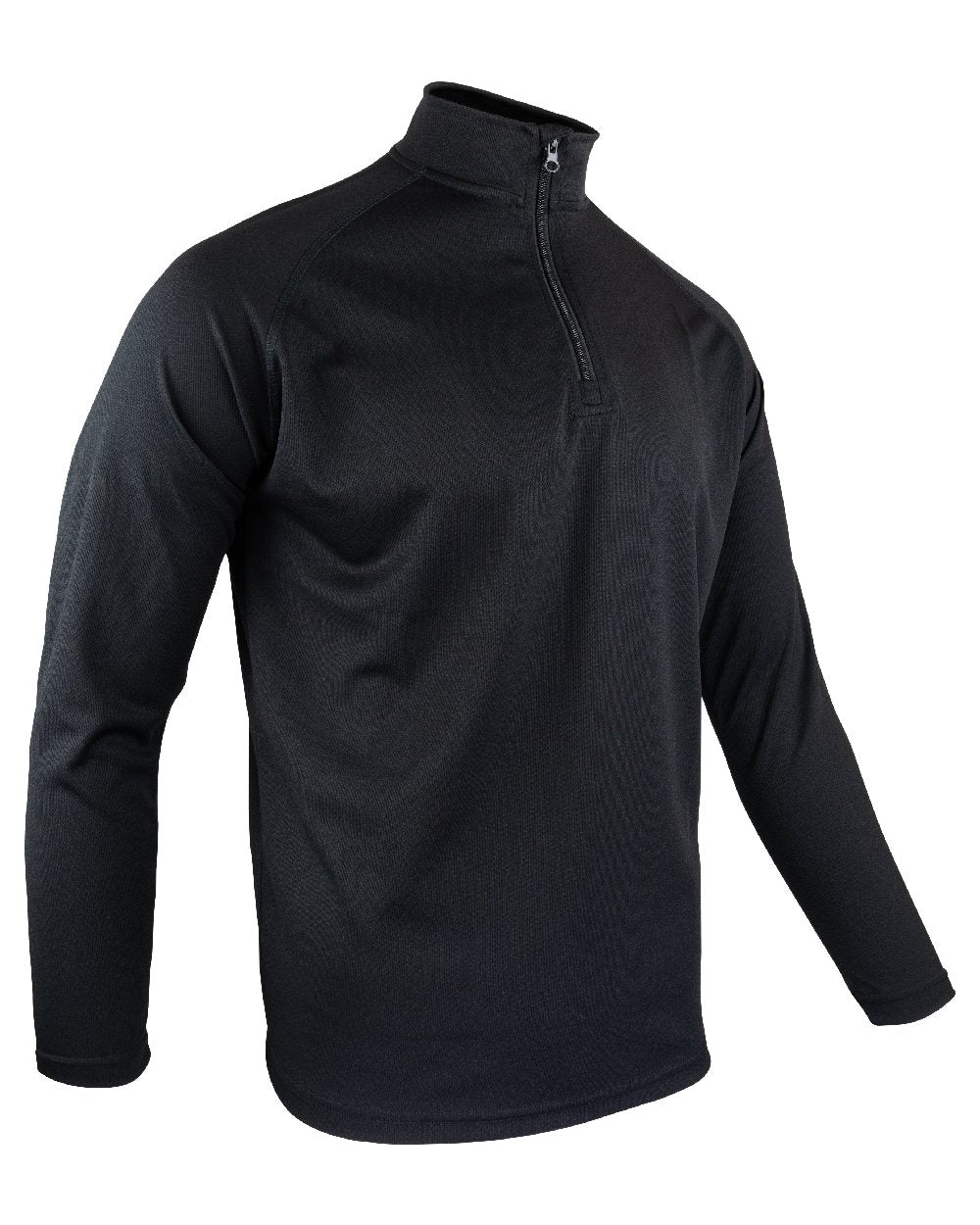 Black Coloured Viper Mesh-Tech Armour Top on white background