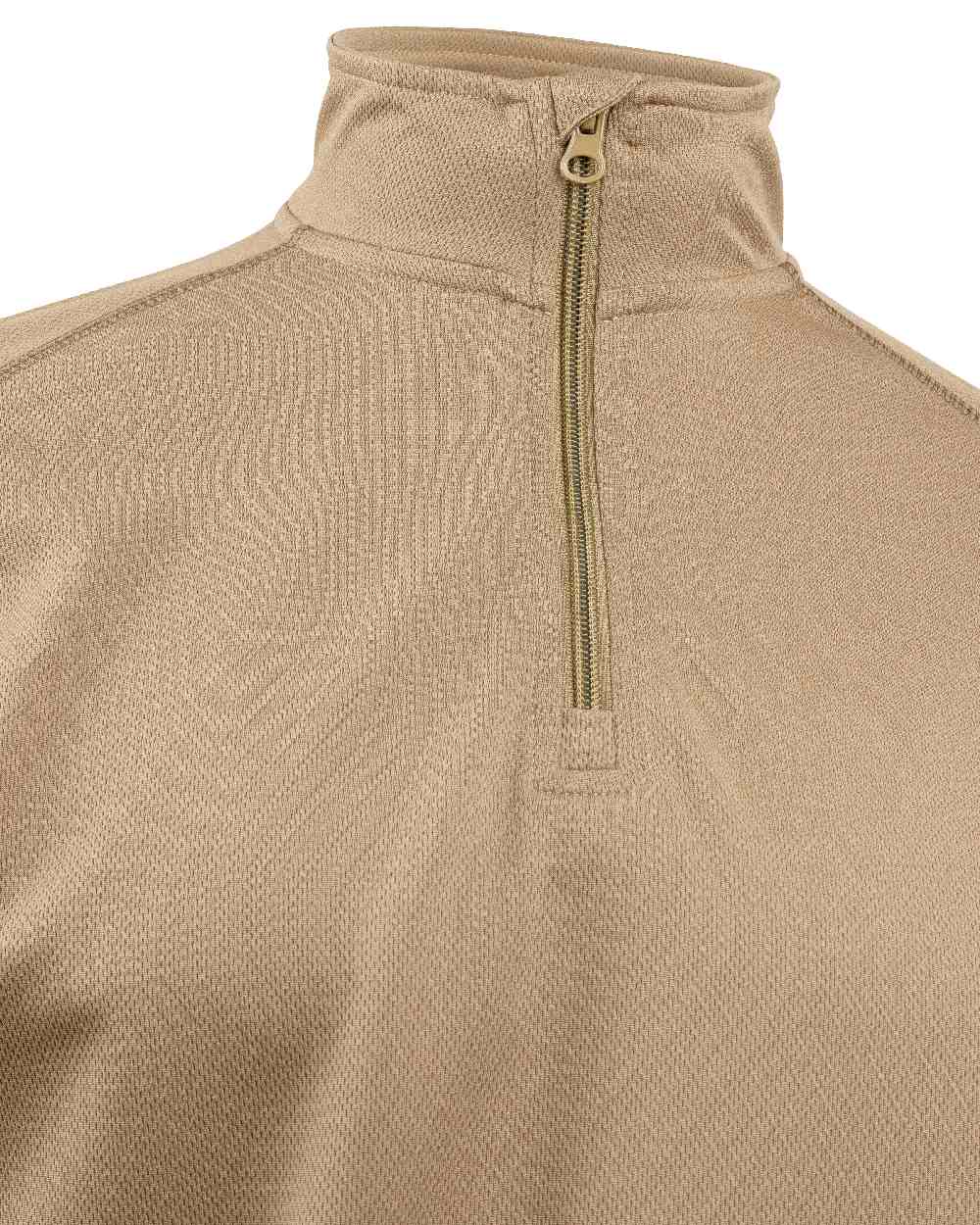 Coyote Coloured Viper Mesh-Tech Armour Top on white background