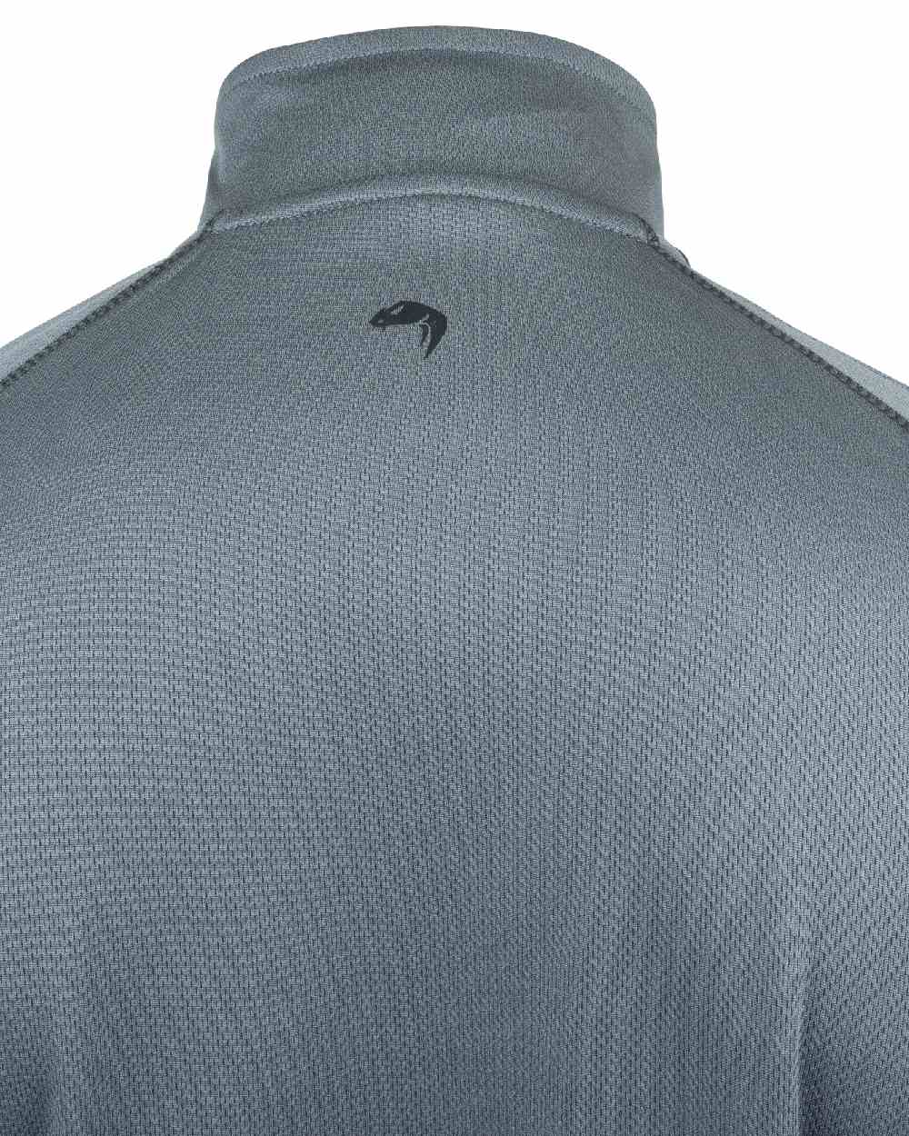 Titanium Coloured Viper Mesh-Tech Armour Top on white background