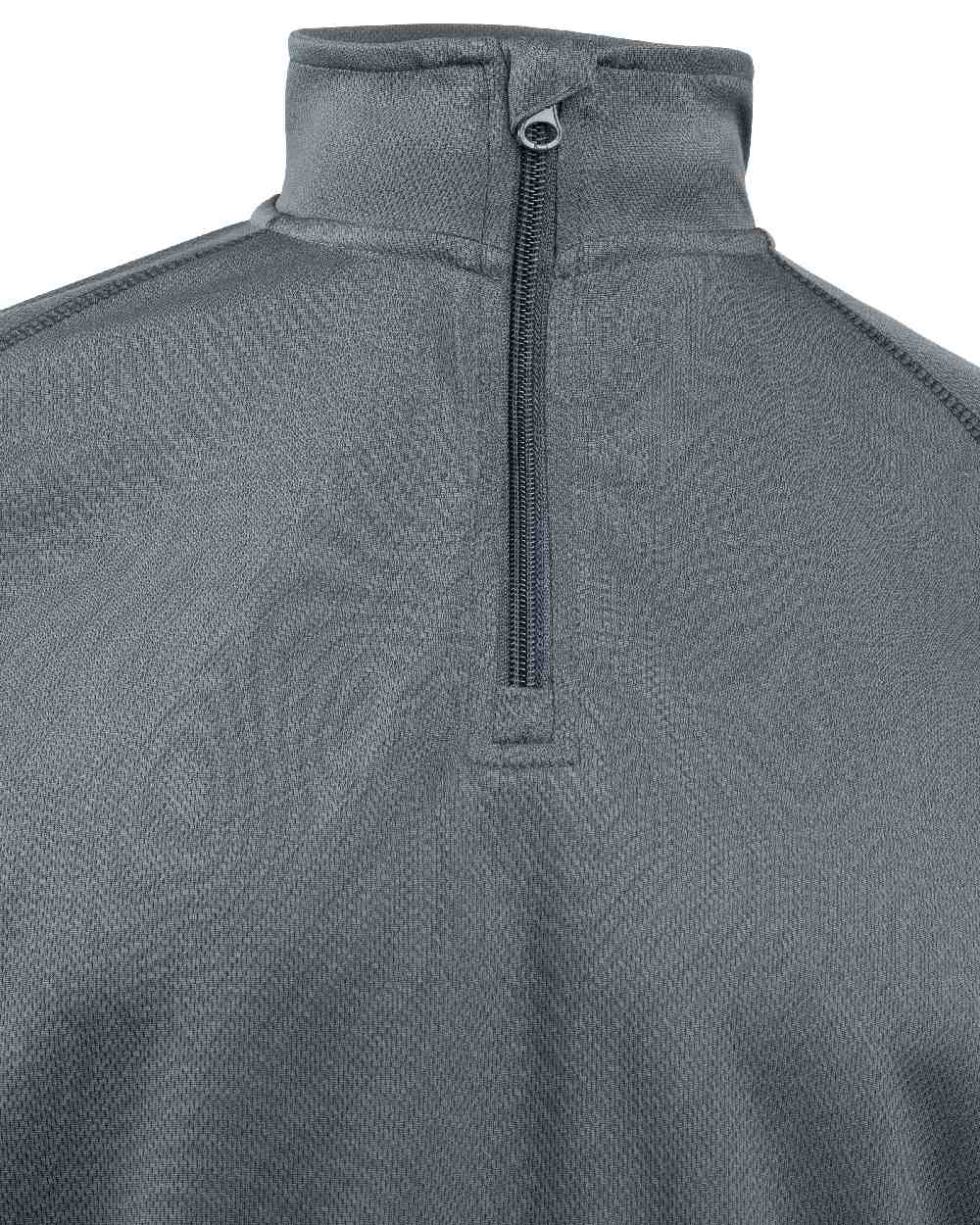 Titanium Coloured Viper Mesh-Tech Armour Top on white background