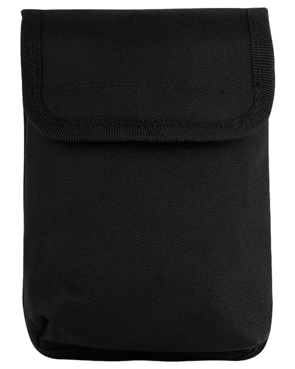 Black Coloured Viper Notebook Pouch on white background
