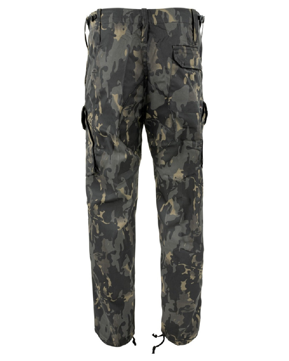 VCAM Black Coloured Viper PCS Trousers on white background