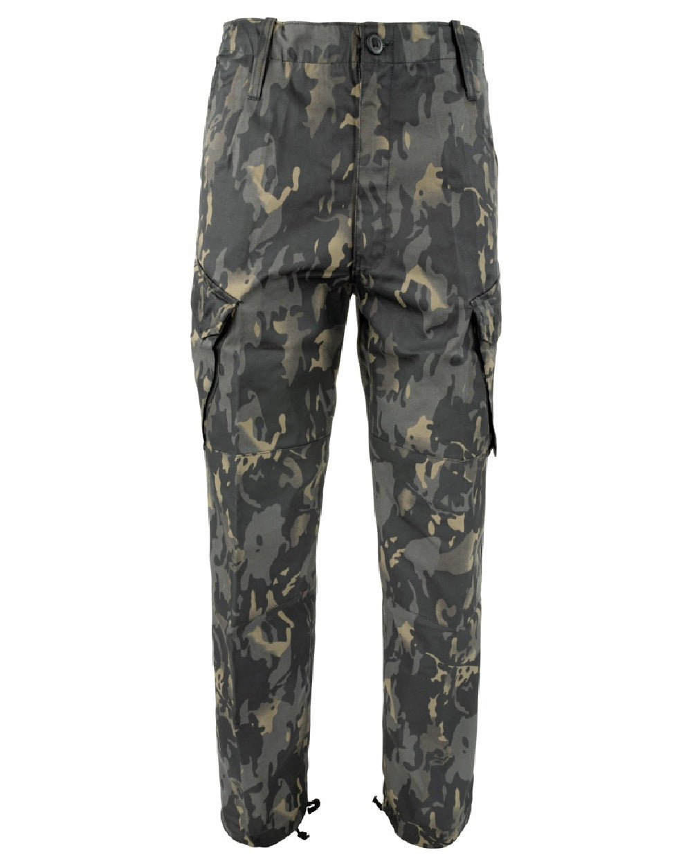 VCAM Black Coloured Viper PCS Trousers on white background