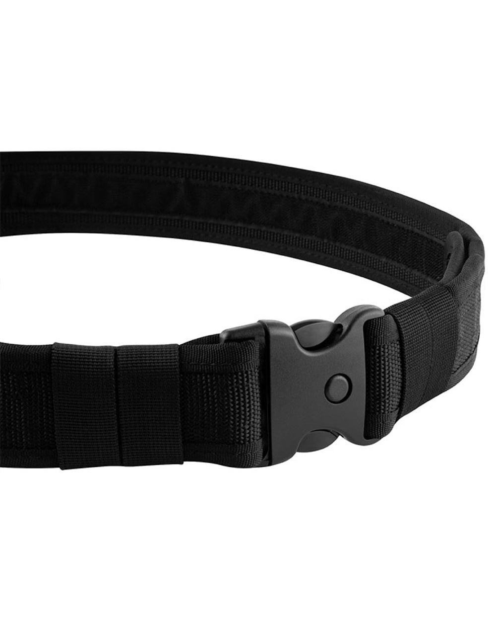 Black Coloured Viper Security Belt on white background