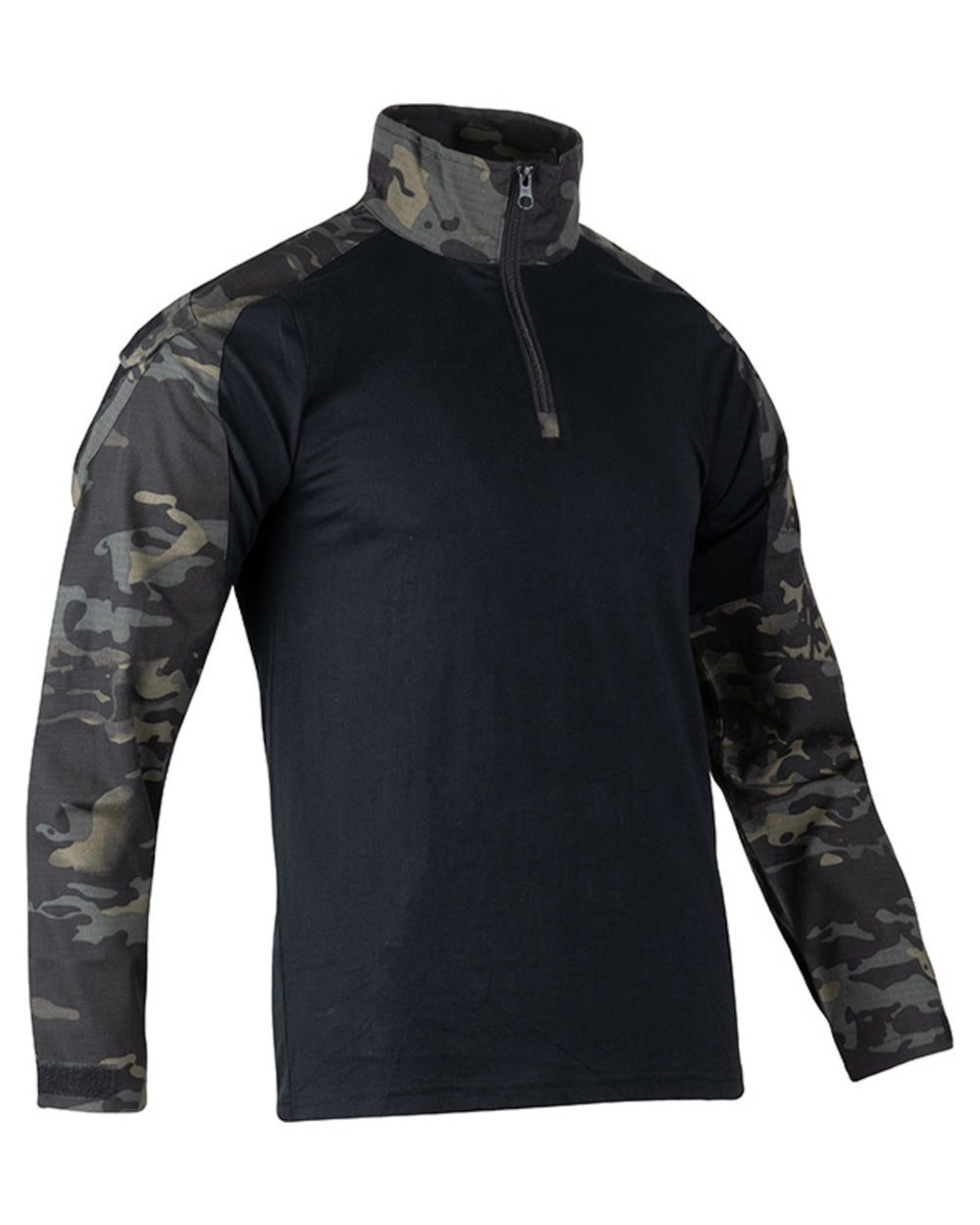 VCAM Black Coloured Viper Special Ops Shirt on white background