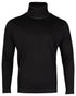 Black Coloured Viper Tactical Roll Neck Top on white background