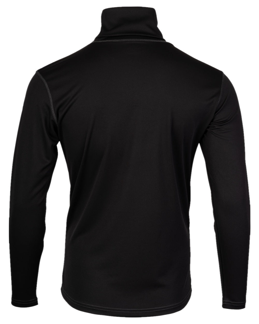 Black Coloured Viper Tactical Roll Neck Top on white background