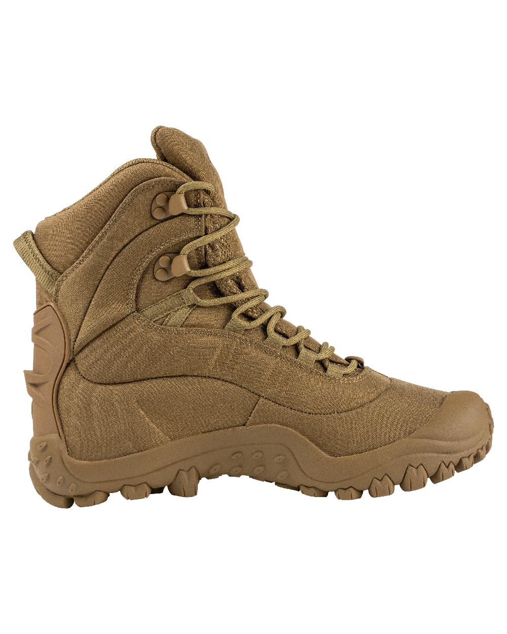 Coyote Coloured Viper Venom Boots on white background
