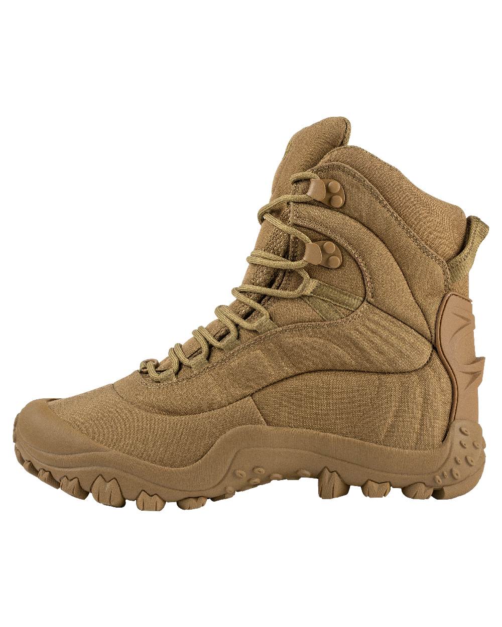 Coyote Coloured Viper Venom Boots on white background
