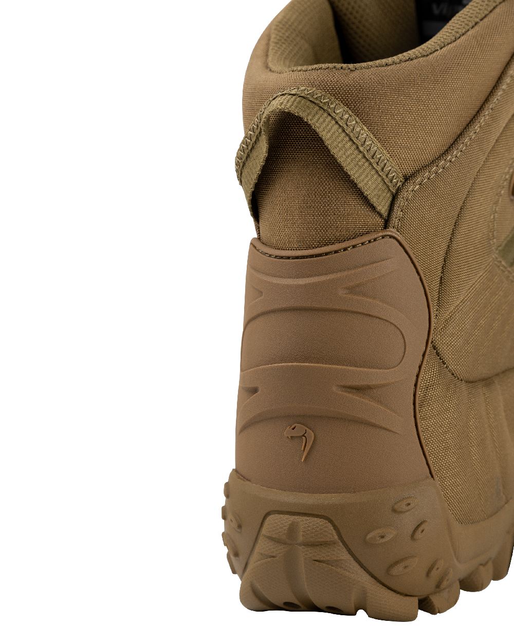Coyote Coloured Viper Venom Boots on white background