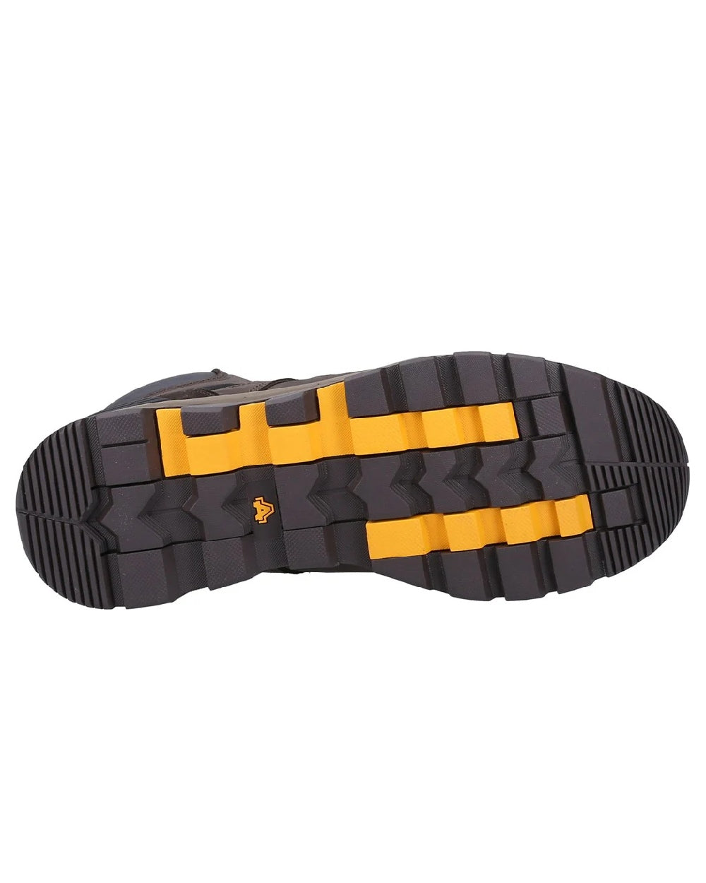 Brown coloured Amblers Safety Mens AS261 Safety Boots on a white background