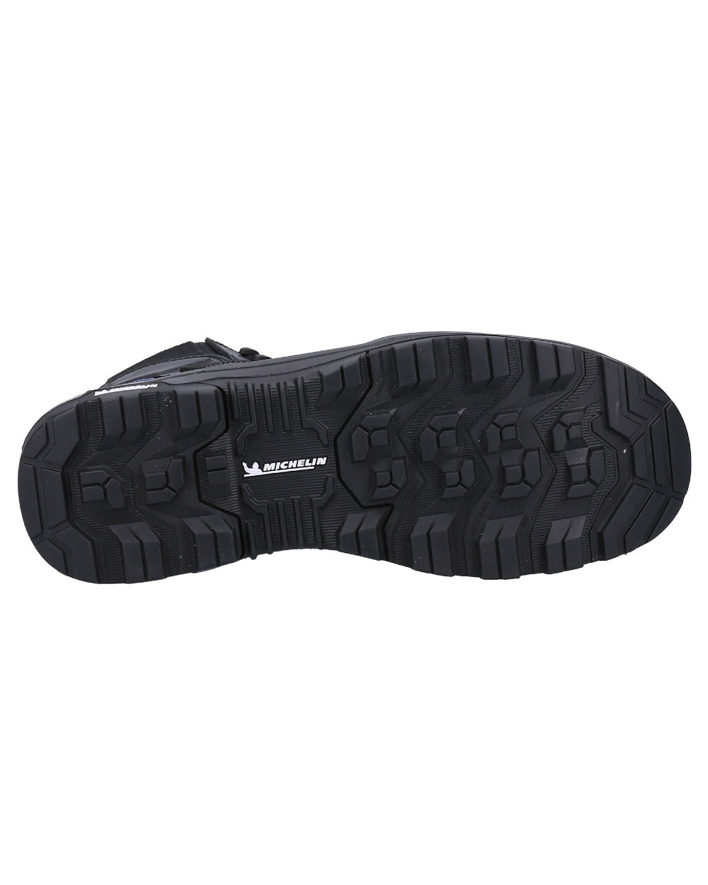 Coloured Black Amblers Safety 980C Crusader Safety Boots Sole on a white background
