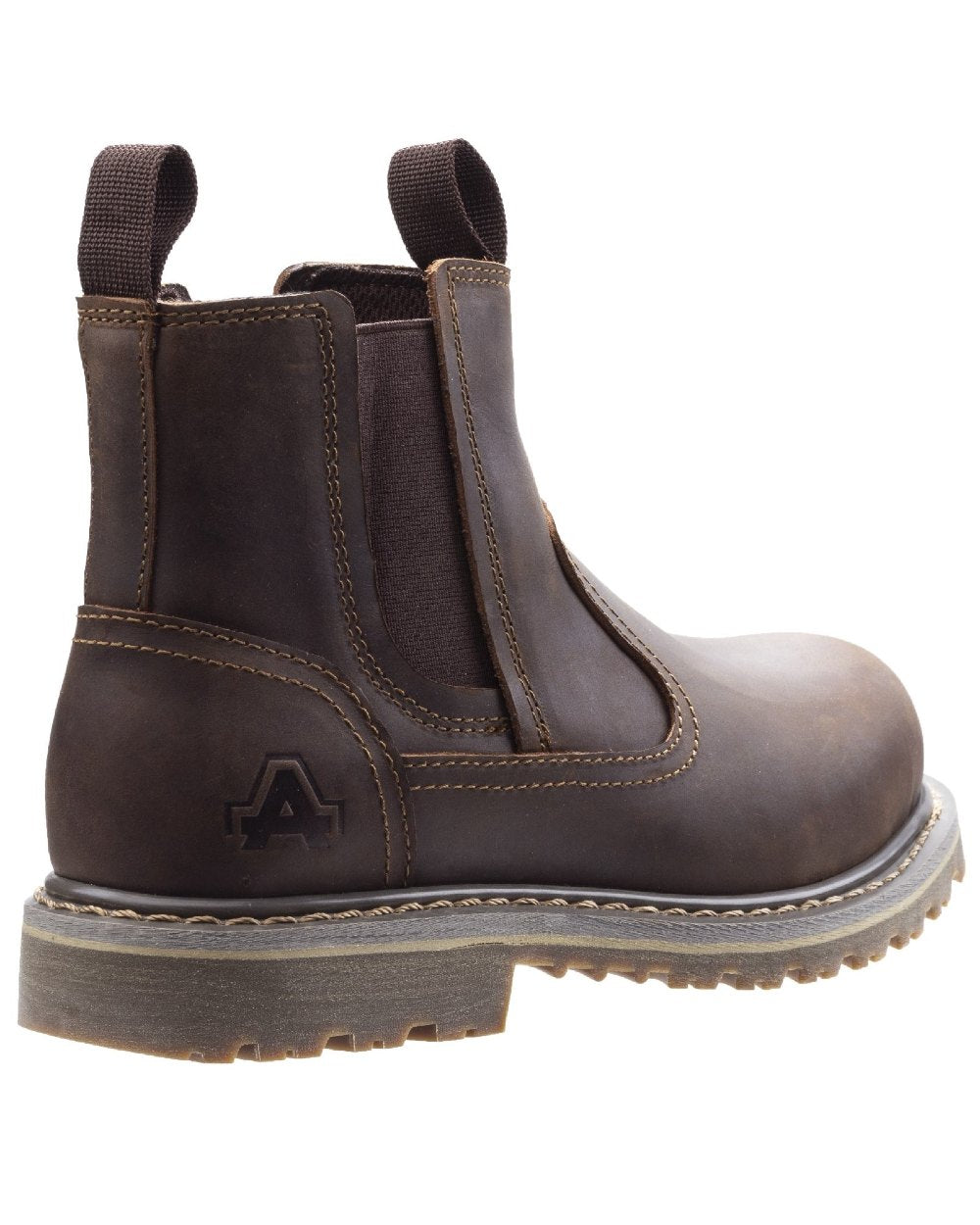 Brown Coloured Amblers Safety AS101 Alice Safety Boots