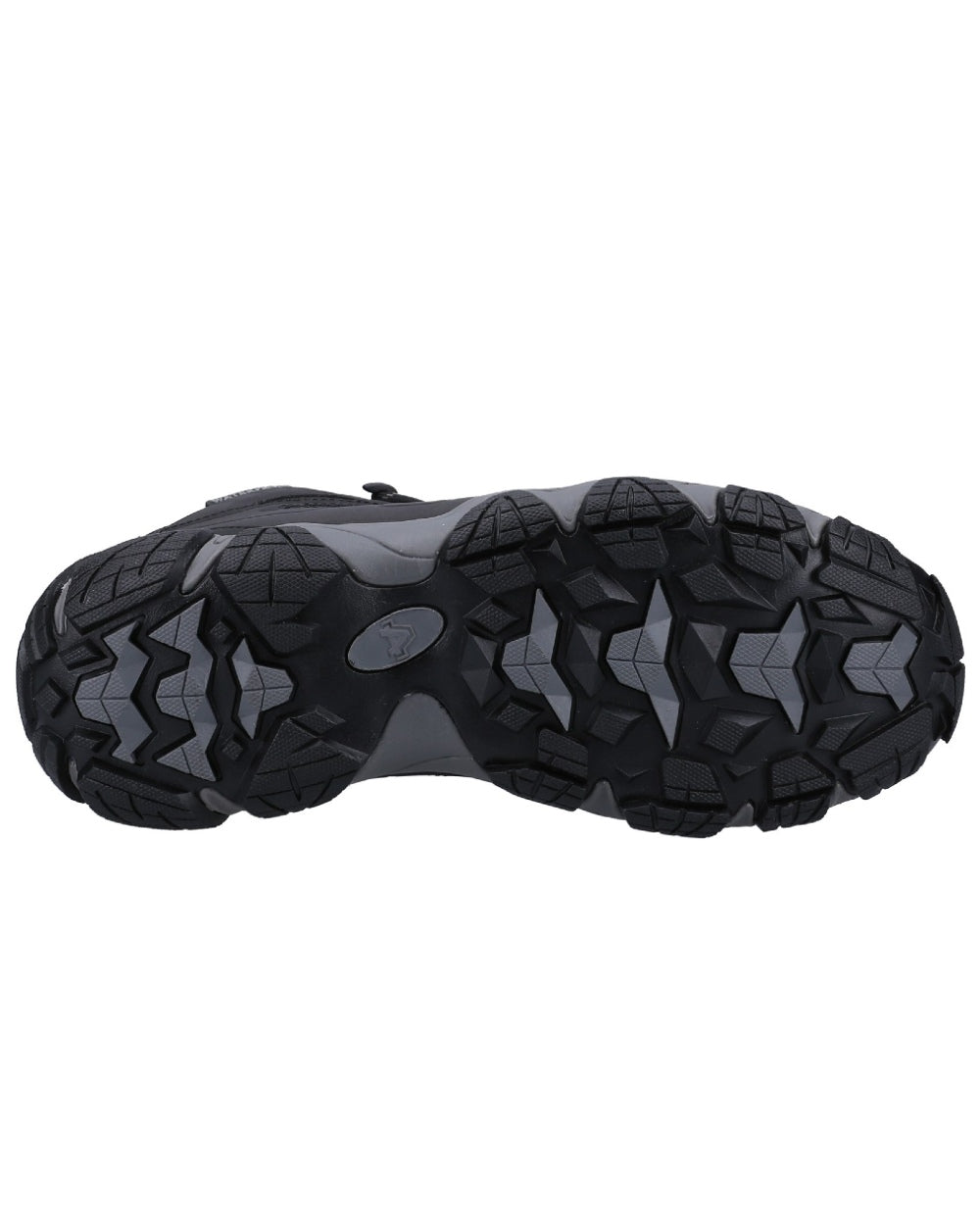 Black coloured Amblers Safety AS801 Rockingham Waterproof Safety Hiker Boots on white background