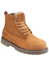 Brown Coloured Amblers Safety FS103 SRA Safety Boots On A White Background
