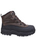 Brown Coloured Amblers Safety FS430 Orca Hybrid Waterproof Non-Metal Safety Boots on a white background