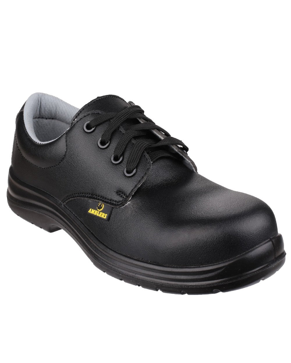 Black Coloured Amblers Safety FS662 Safety Shoe on a white background
