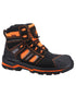 Orange Coloured Amblers Safety Mens AS971C Radiant Safety Boots on a white background
