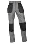 Dark Shadow Coloured Caterpillar Mens Nexus Holster Stretch Pocket  Trousers on White Background