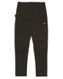 Black Coloured Caterpillar Mens Nexus Knee Pocket Stretch Trousers on White Trousers